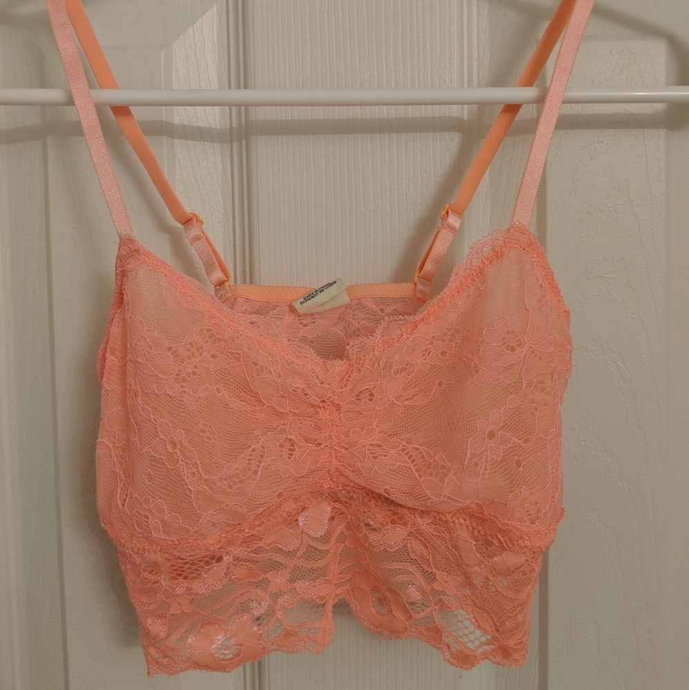 Trillium Bright Orange Bralette Size S